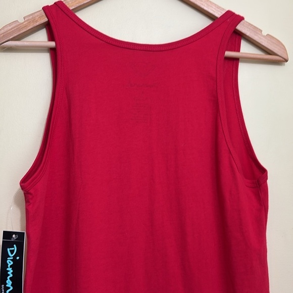 Diamond Supply Company | Red NWT Graphic 100%Cotton Tank Top Shirt S - Picture 8 of 9